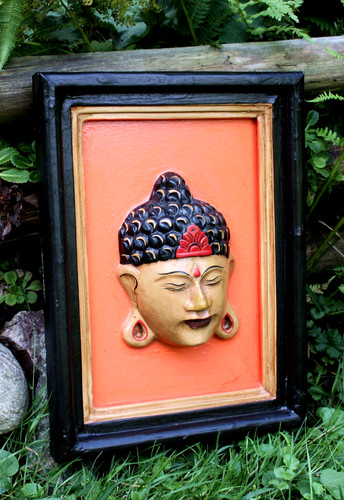 Wandrelief buddha relief - buddha,