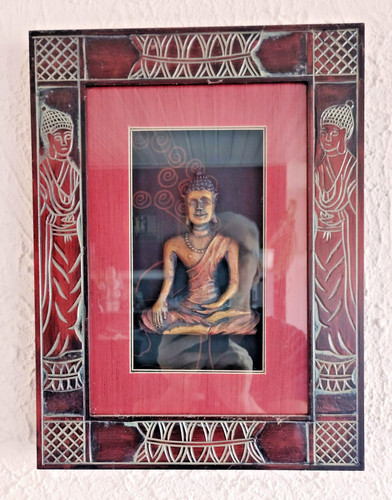 Relief wandbild buddha im - relief-wandbild,,