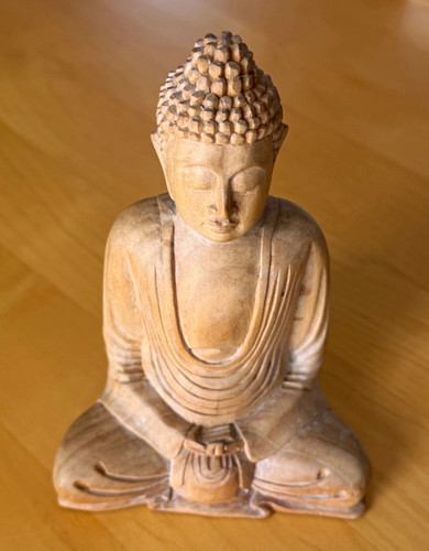 Buddha figur sitzend - buddha,