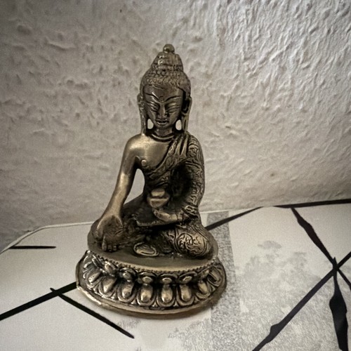 Buddha skulptur figur sitzend - skulptur/figur,