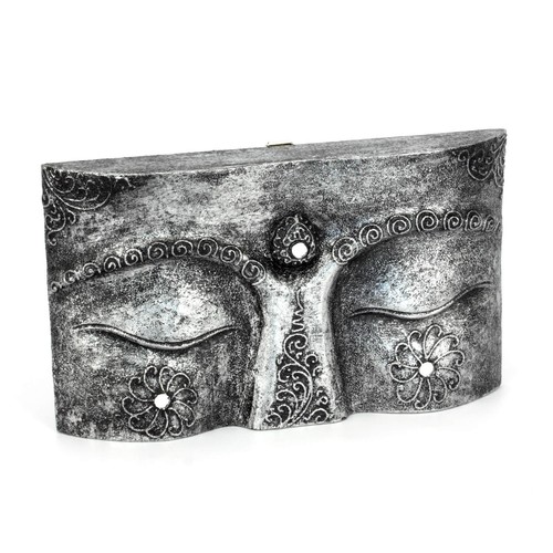 Buddha augen holz relief - buddha,