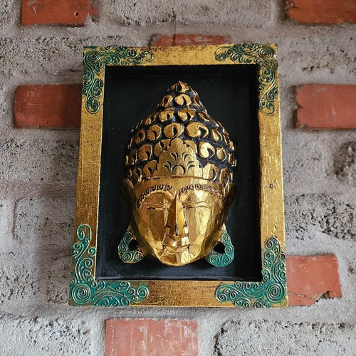 Buddha maske gesicht feng shui - maske,