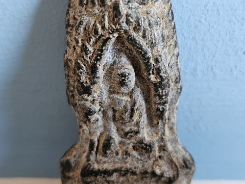 Ausgrabte antike bronze buddha - bronze,
