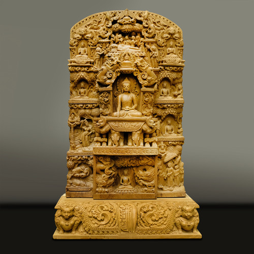 Buddha relief - buddha,