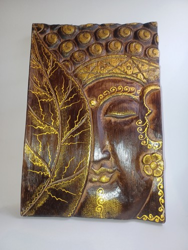 Wandrelief buddha mit - wandrelief,