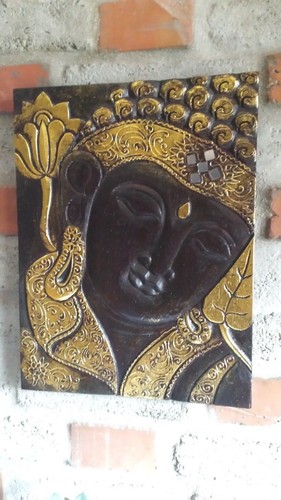 Buddha kopf relief feng shui - kopf,