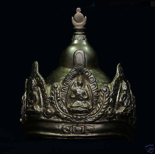 Buddhistische ritualkrone - buddhistische,