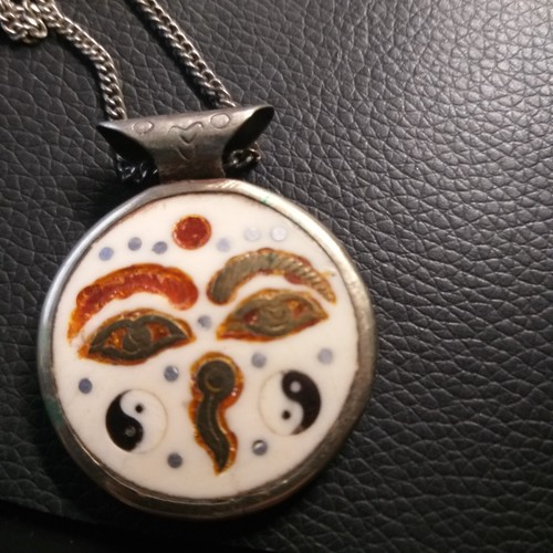 Vintage amulett buddha s - ,