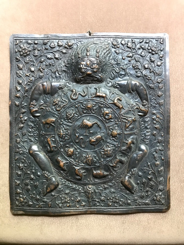 Relief wandbild kupfer - relief, /